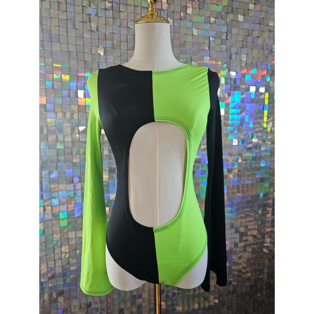 The Lyte‎ Couture "shego" long bell sleeve bodysuit - Picture 4 of 5
